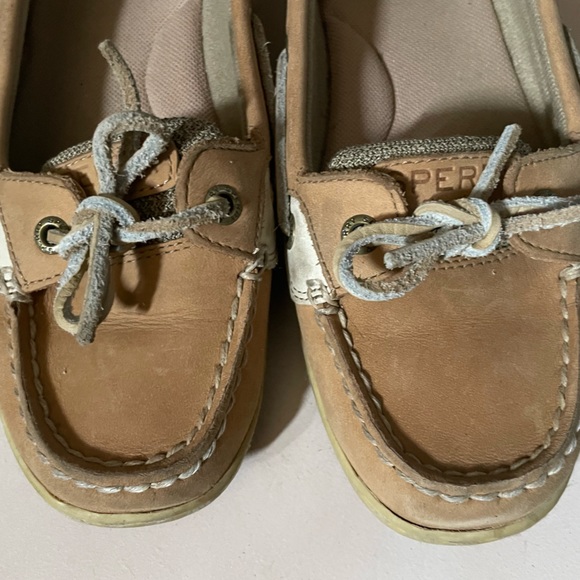 Sperry Women's Angelfish Boat Shoe - Tan/ Oat - Size 7.5 - Picture 3 of 6